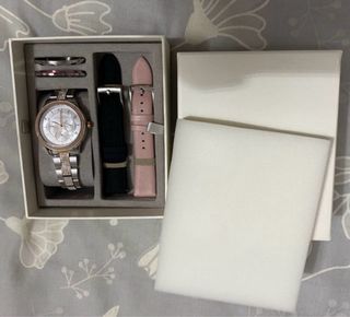 Reloj Michael Kors Plata y Rosa con Brazaletes