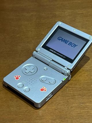 Nintendo Game Boy Advance SP Plata