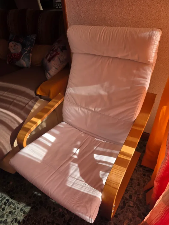 Silla Ikea Blanca Madera