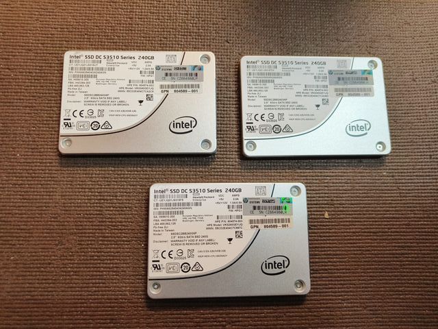 SSD Intel HP DC S3510 240GB SATA