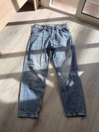Pantalones vaqueros Bershka azules