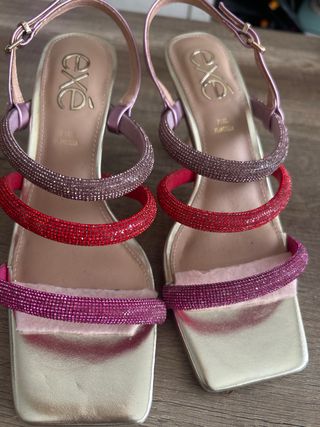 Zapatos de tacón fiesta EXE talla 39