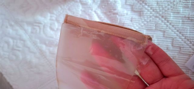 Sujetador Oysho sin tirantes push up beige