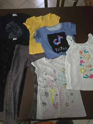 Set 14 pezzi abbigliamento bambina 5-8 anni