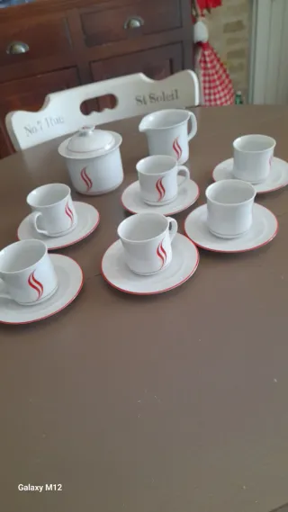 Servizio caffè Pierre anni 80