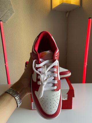 43 Nike Dunk Low Gym Red
