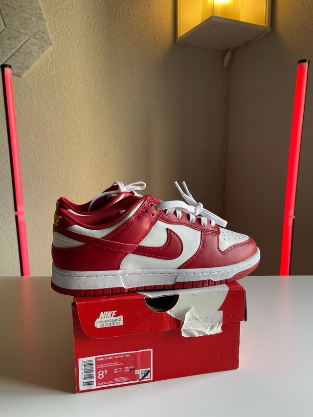 43 Nike Dunk Low Gym Red