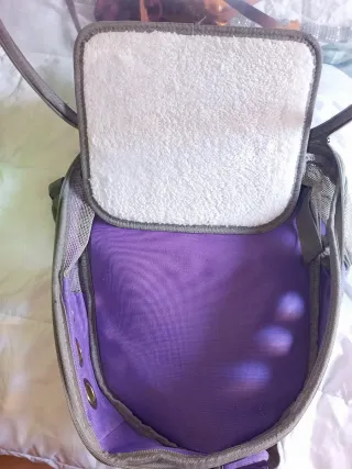 Mochila transportín para gato o perro