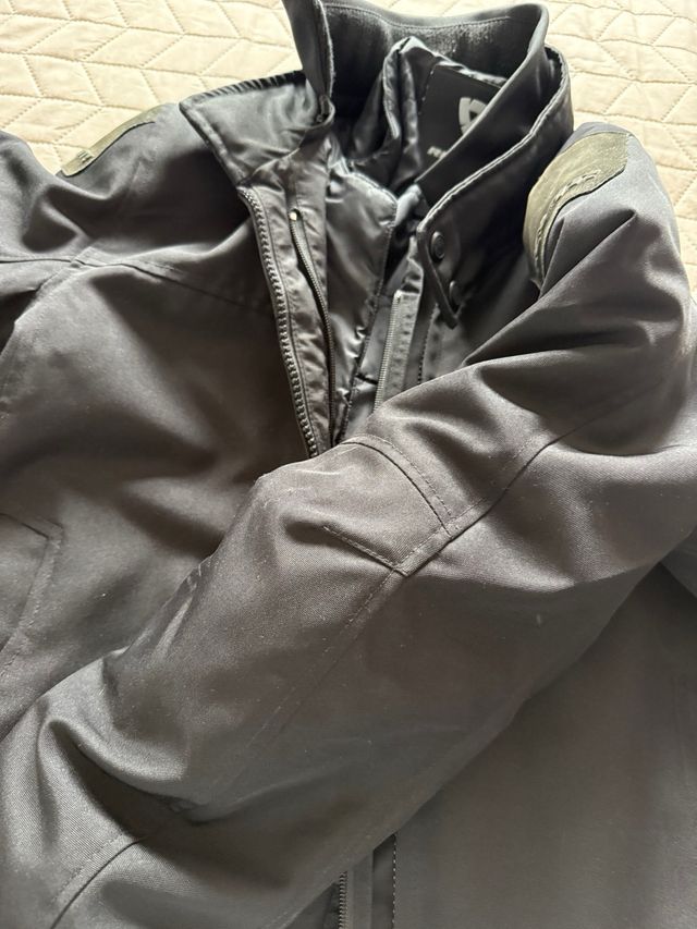 Chaqueta de moto Rev'it negra