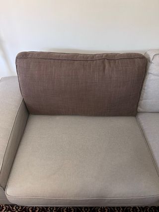 Divano modulare grigio Ikea