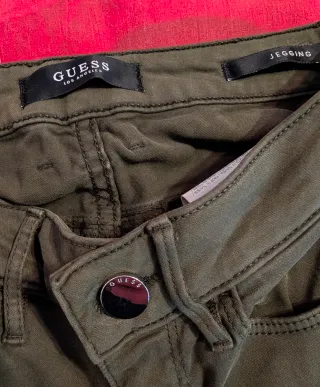 Jeans Guess verde oliva