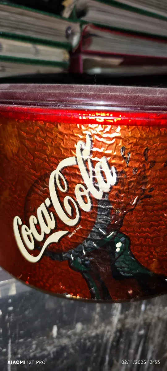 Cubeta Coca Cola Vintage años 70 Buen Estado