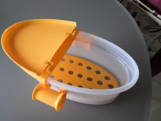 Cuocipasta Microonde Giallo Trasparente