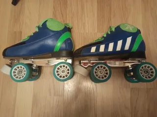 Patines Hockey Reno Azul/Verde