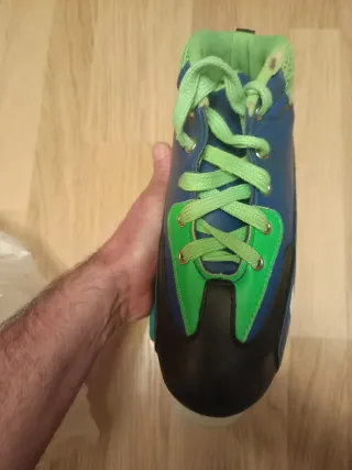 Patines Hockey Reno Azul/Verde