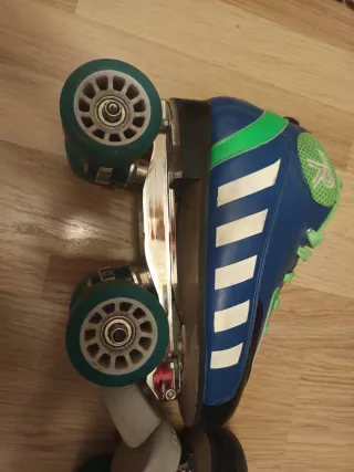 Patines Hockey Reno Azul/Verde