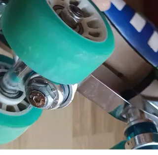 Patines Hockey Reno Azul/Verde