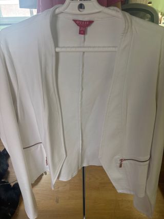 Chaqueta Guess Blanca Talla XL