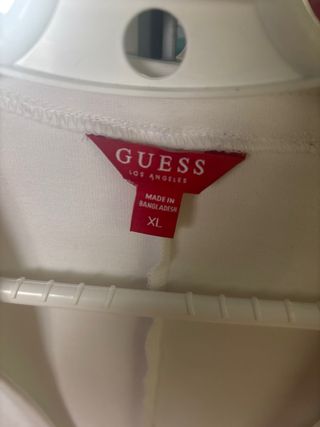 Chaqueta Guess Blanca Talla XL