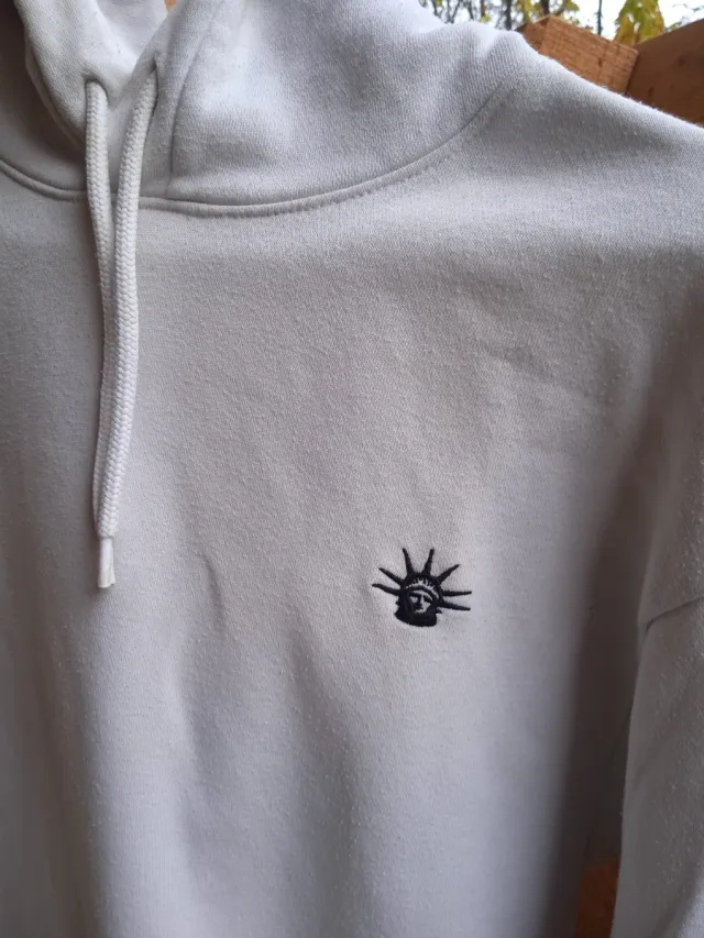 Sudadera Empire State Blanca H&M