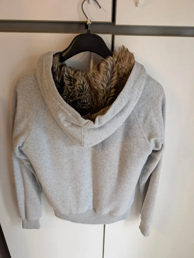 Felpa con cappuccio St. Diego grigia