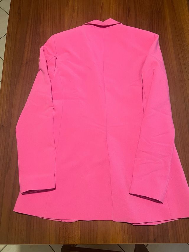 Blazer Zara Rosa Acceso Taglia M