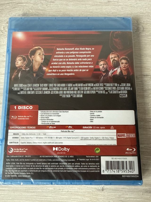 Blu-ray Viuda Negra Nuevo Precintado