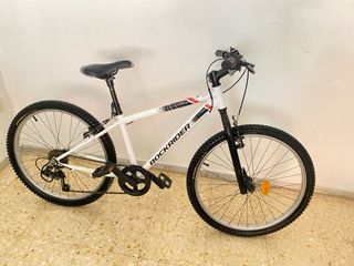 Bicicleta Rockrider Blanca