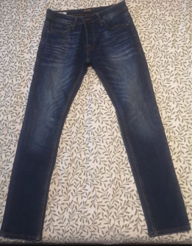 Pantalón vaquero skinny Jack&Jones azul