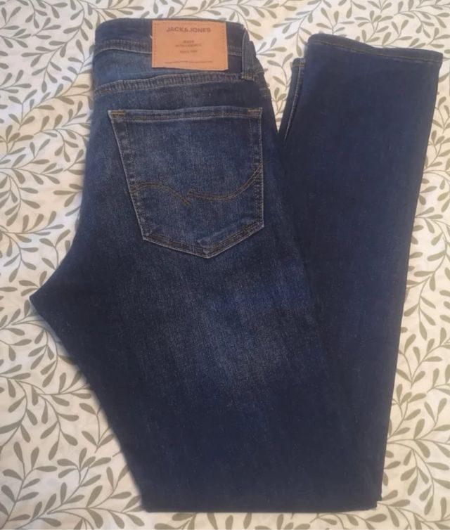Pantalón vaquero skinny Jack&Jones azul