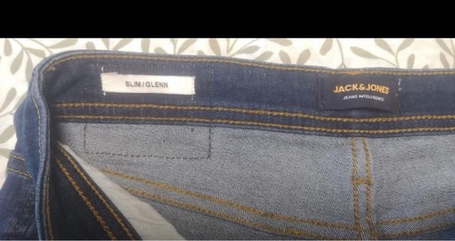 Pantalón vaquero skinny Jack&Jones azul