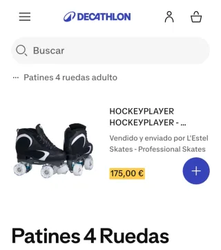 Patines Hockey STD Negros