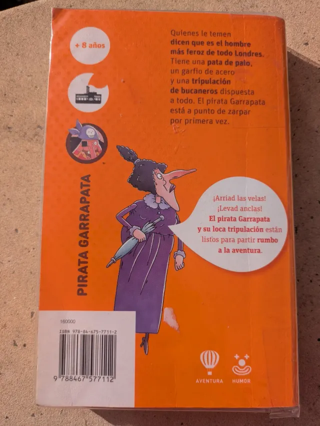El pirata Garrapata (Spanish Edition)