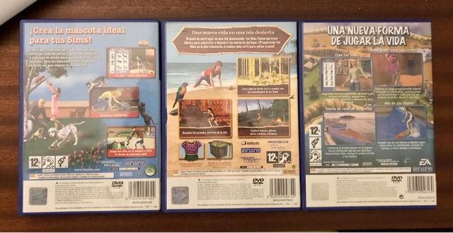 Scatole di ricambio originali SONY PAL PS2 PlayStation