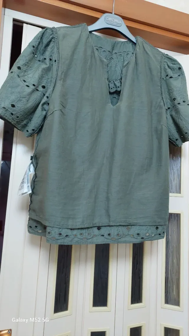 Blusa Whistles donna verde