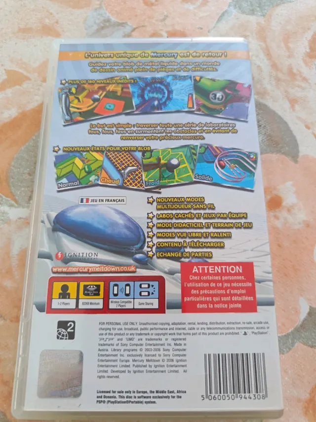 Mercury Meltdown PSP