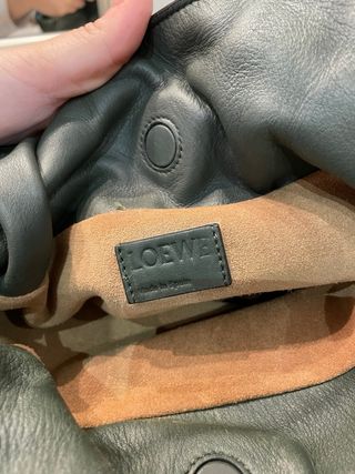 Bolso Loewe Flamenco Clutch Verde