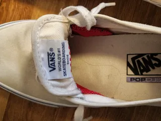 Zapatillas Vans Beige/Blanco