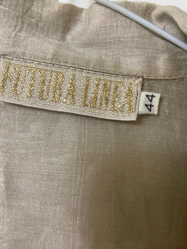 Conjunto Chaqueta y Pantalón Beige