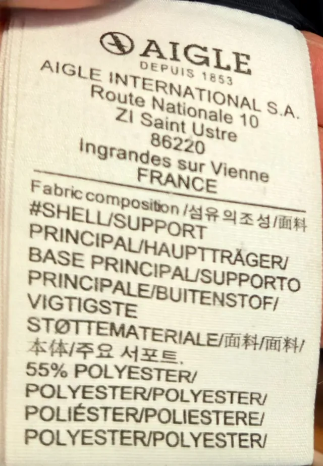 Chaquetón Aigle Azul Marino