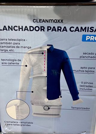 Planchador de camisas Pro