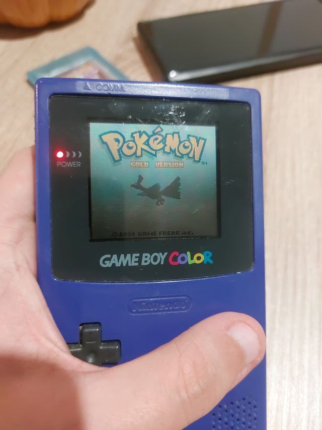 Pokemon Gold Version Game Boy Nintendo