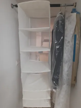 2 Organizadores de armario Ikea SKUBB blanco 6