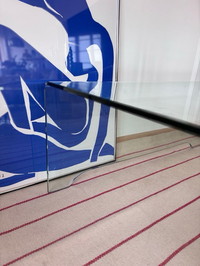 Mesa de centro de cristal Northdeco