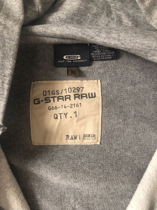 Chaleco G-Star RAW con capucha