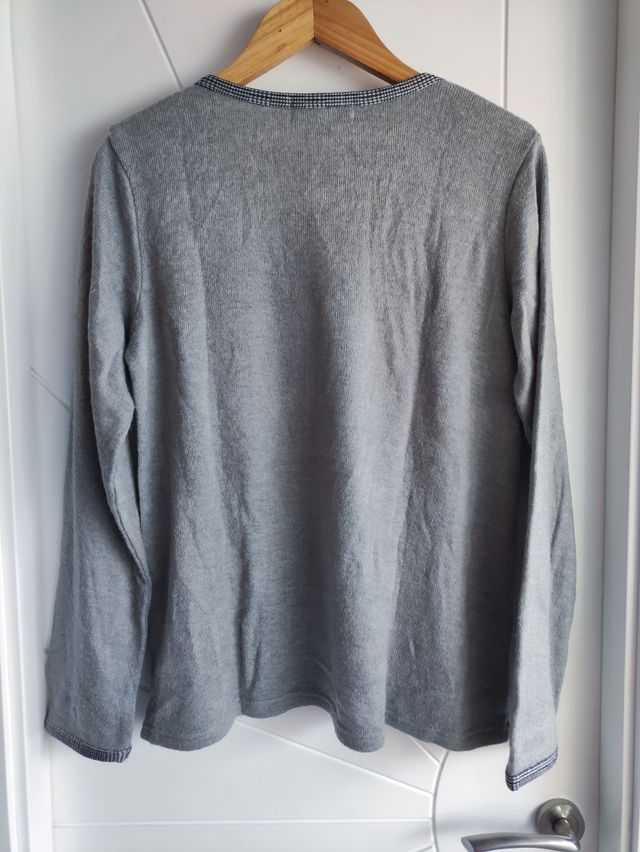 Jersey MISSING JOHN gris talla L