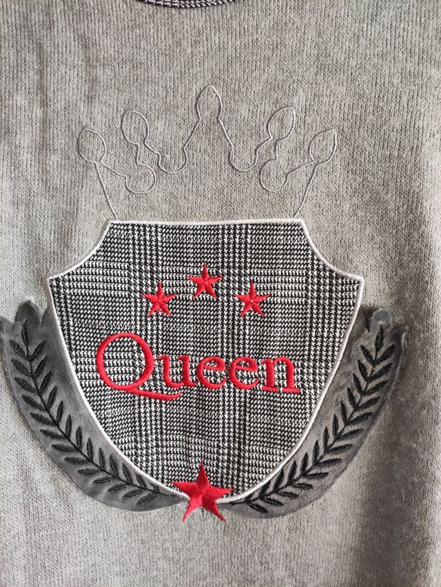 Jersey MISSING JOHN gris talla L