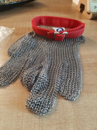 Guante de Carnicero Malla Metálica