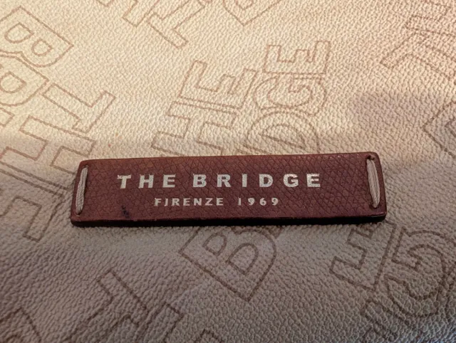 Borsa a spalla The Bridge beige/marrone