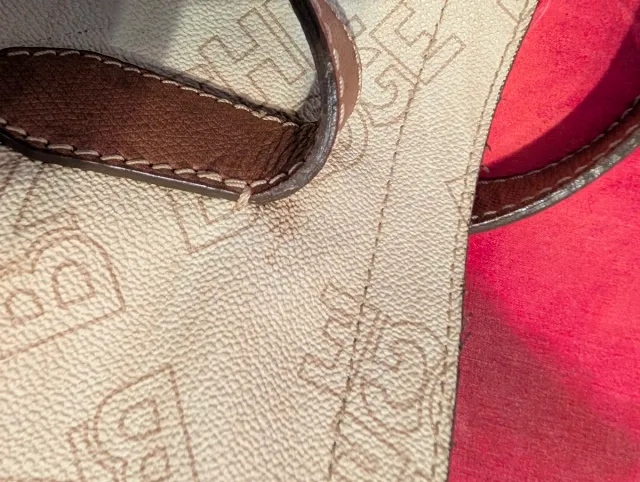 Borsa a spalla The Bridge beige/marrone